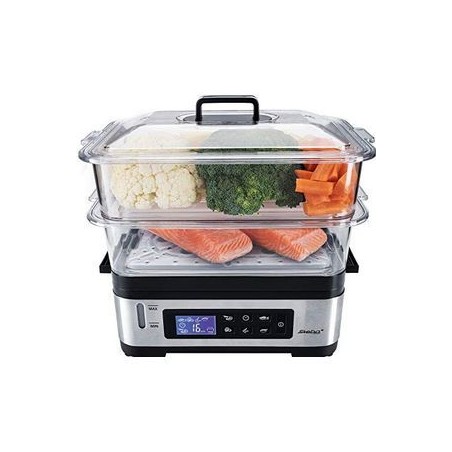 "Steba 6L Stainless Steel Food Steamer - Healthy Cooking Made Easy!"